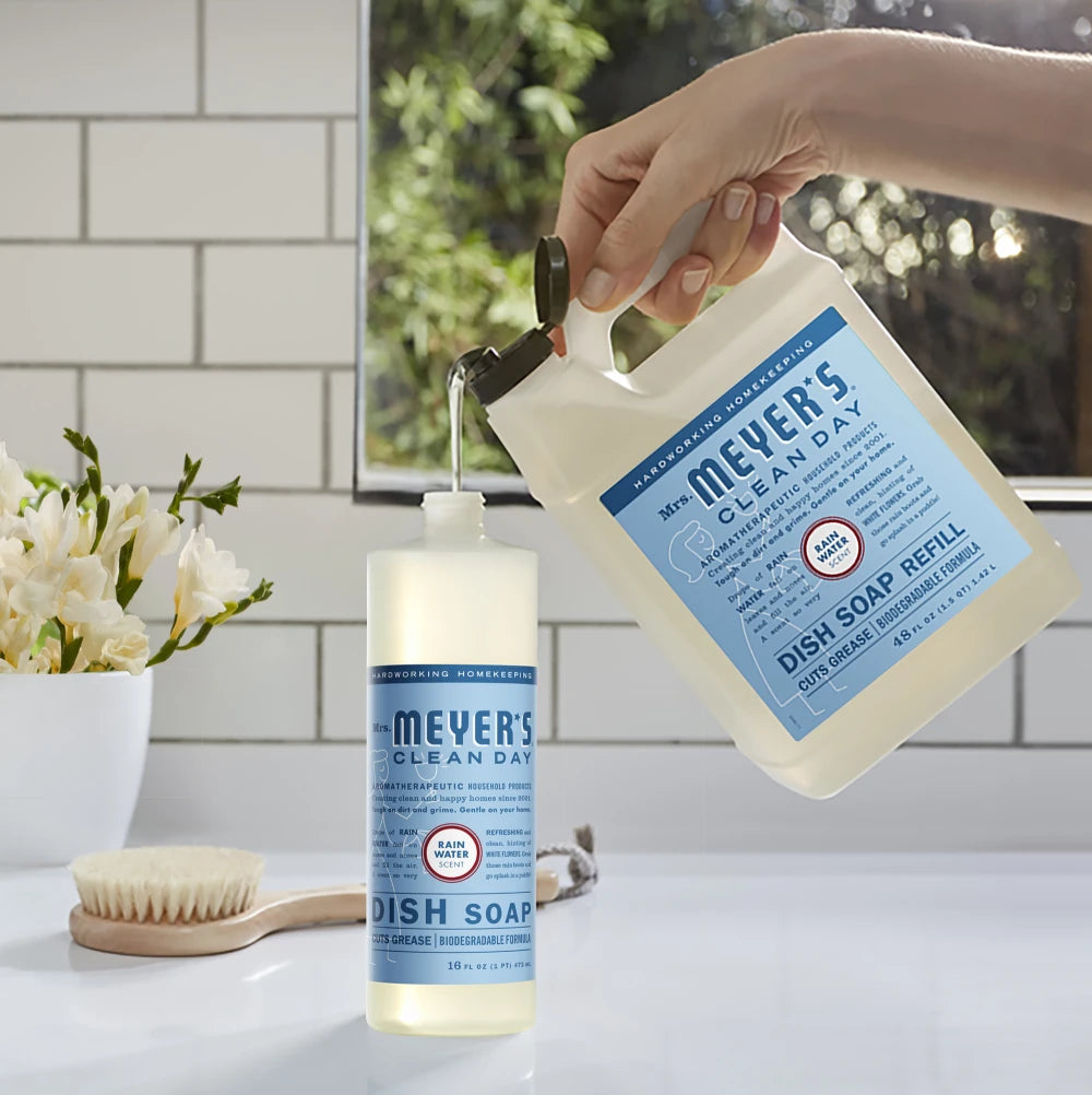 Mrs. Meyer's Rain Water Refill for Liquid Dish Soap
