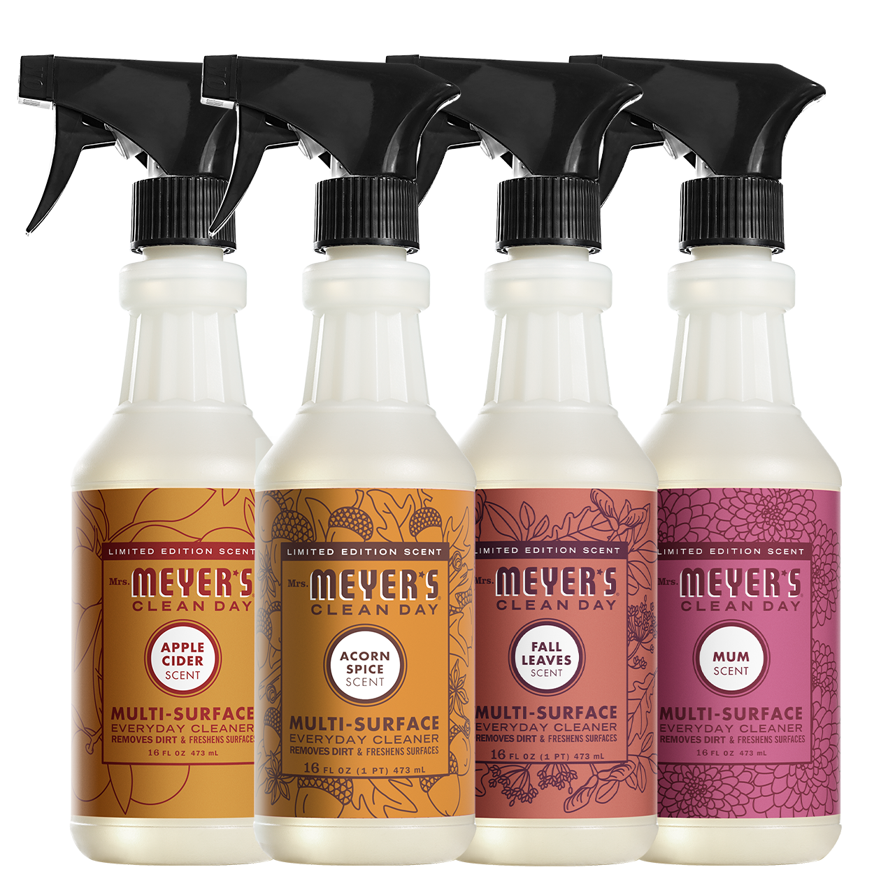 Mrs. Meyer's Fall Seasonal Multi-Surface Cleaner Collection