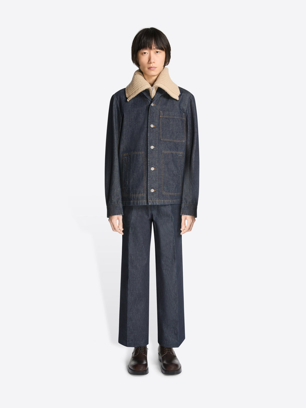 Tailored Denim Pants