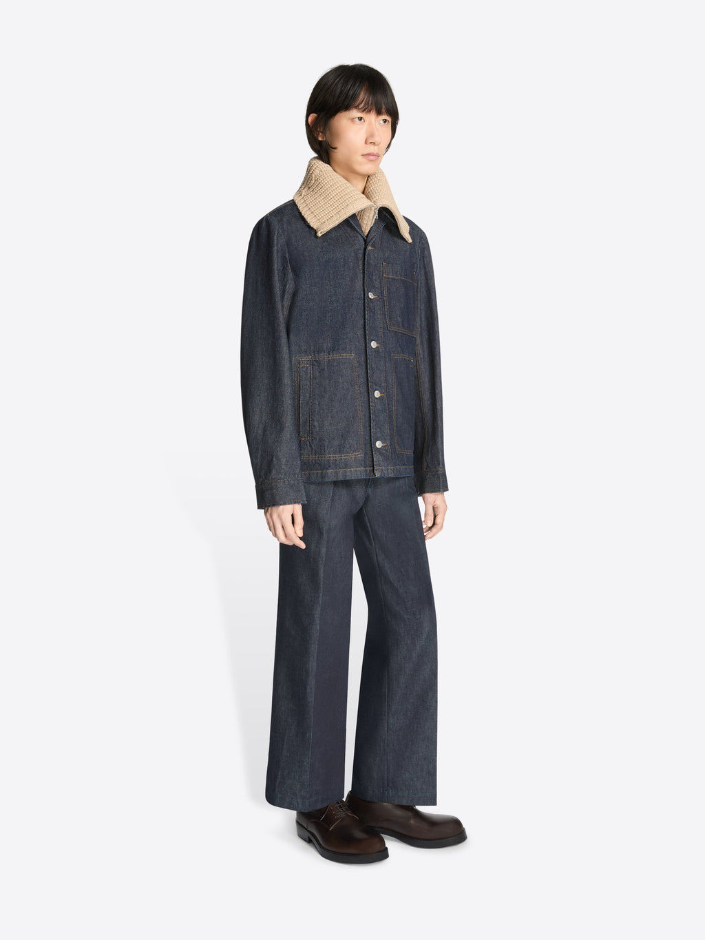 Tailored Denim Pants