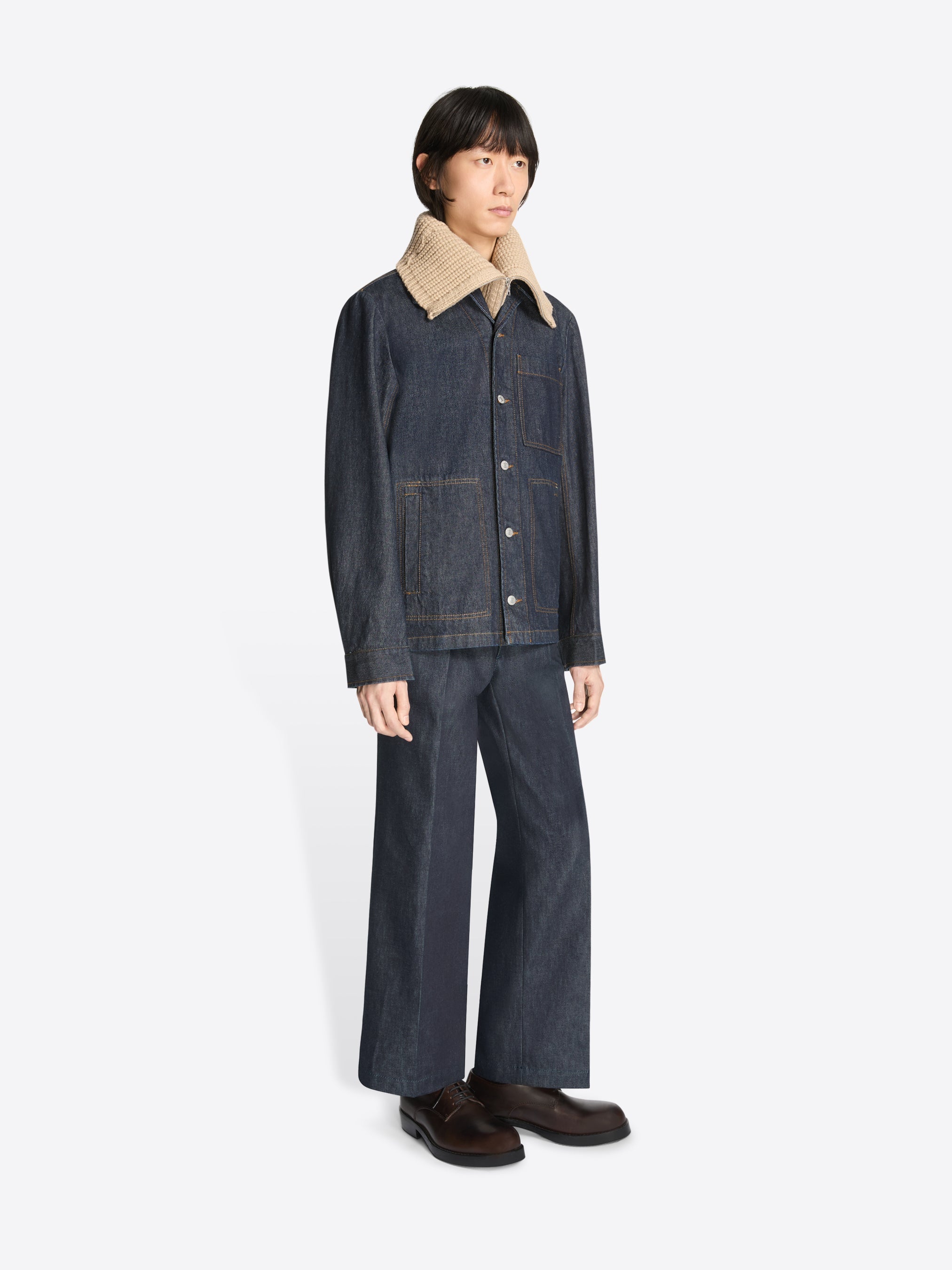 Tailored Denim Pants
