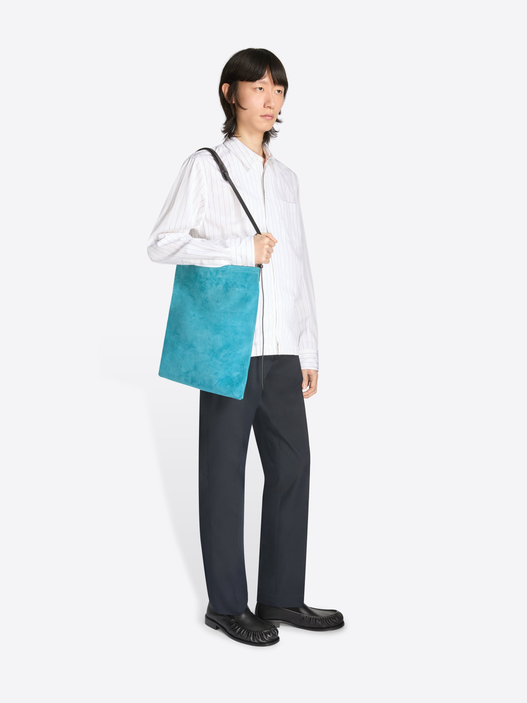 Suede Tote Bag