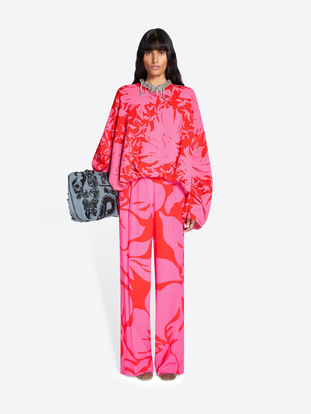 Tailored Viscose Pants
