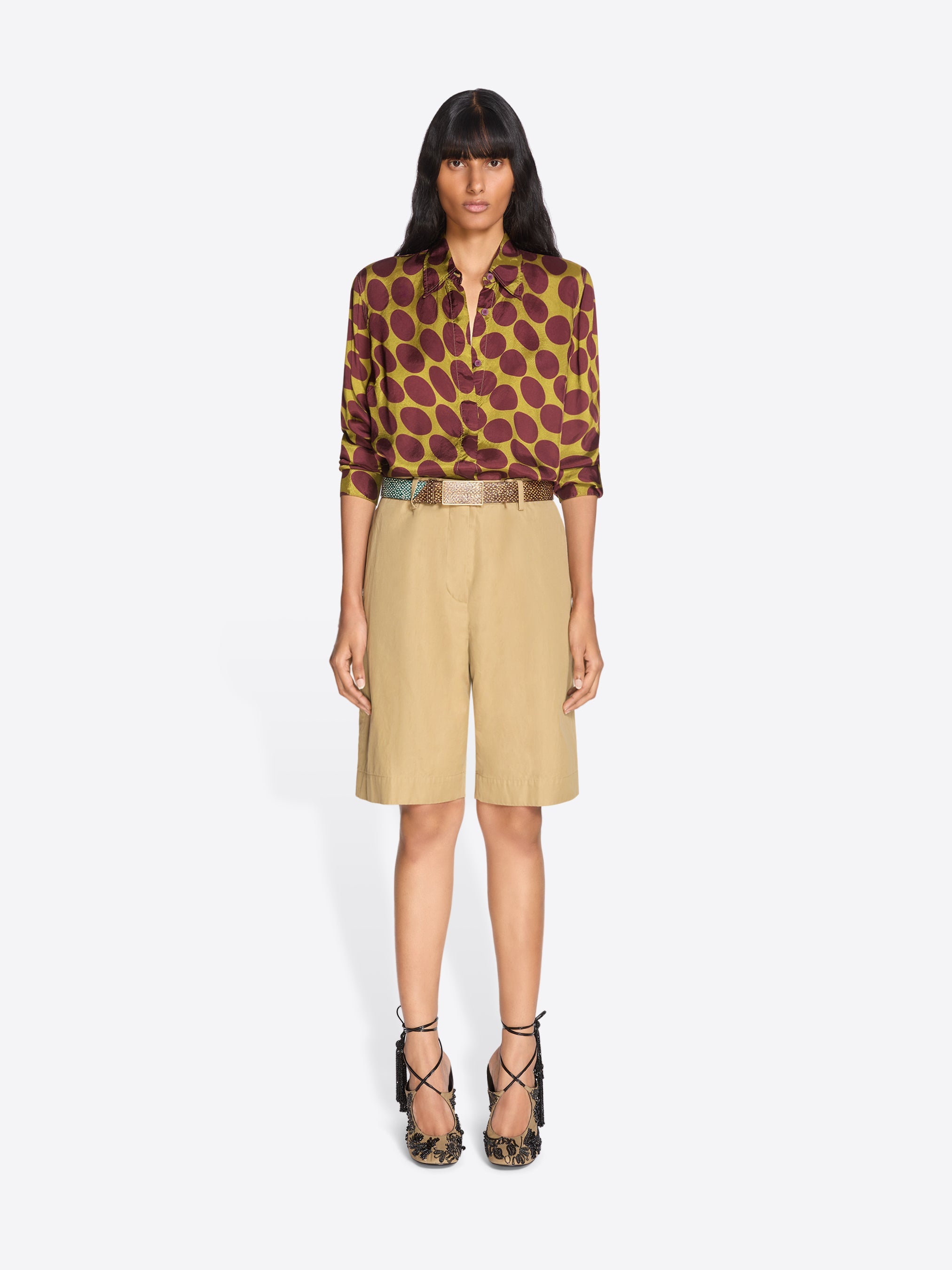 Tailored Cotton Shorts
