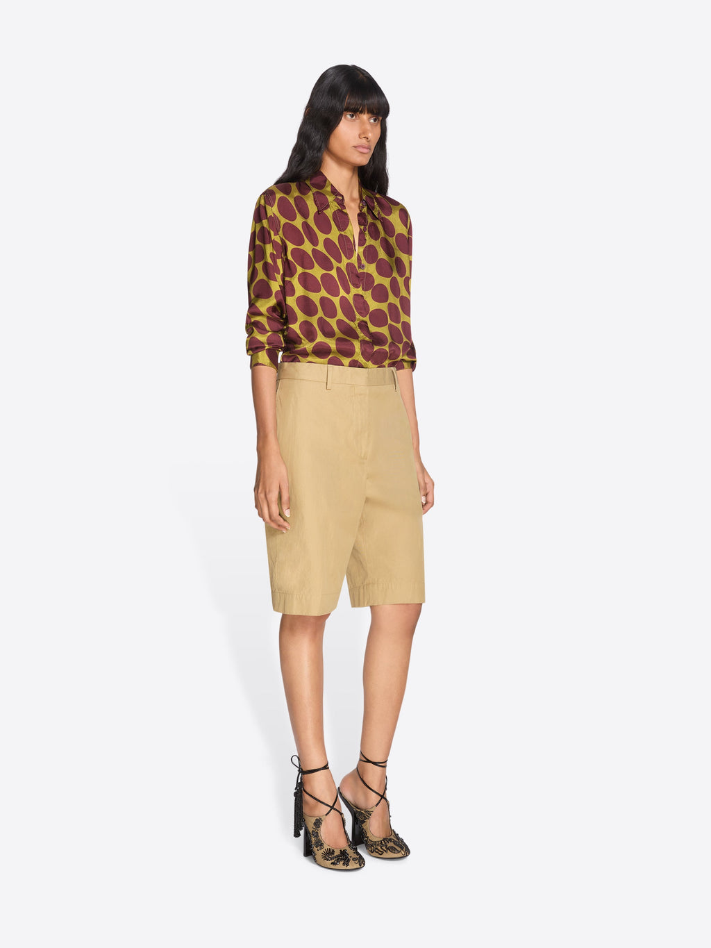 Tailored Cotton Shorts