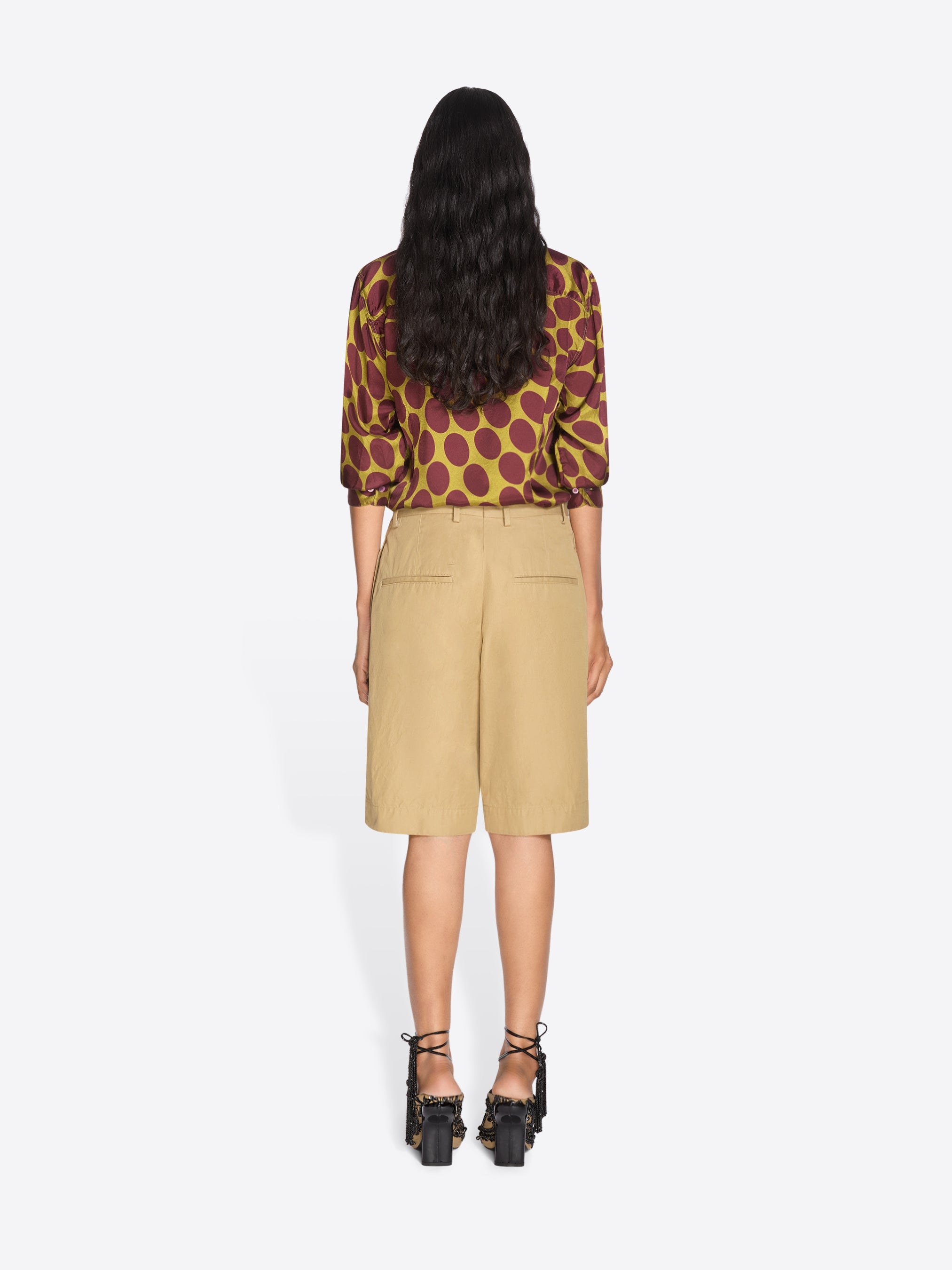 Tailored Cotton Shorts