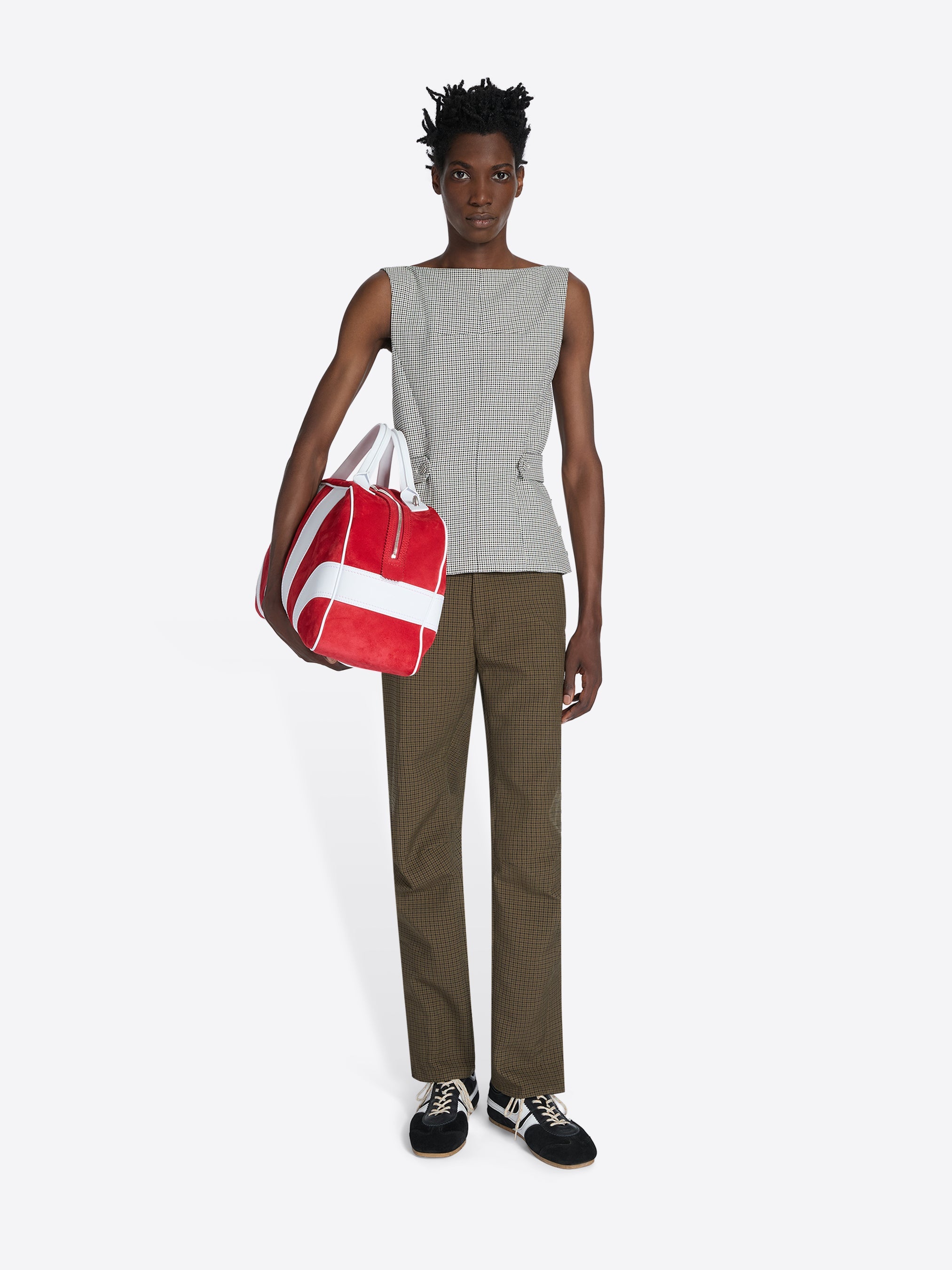 Suede Weekend Bag