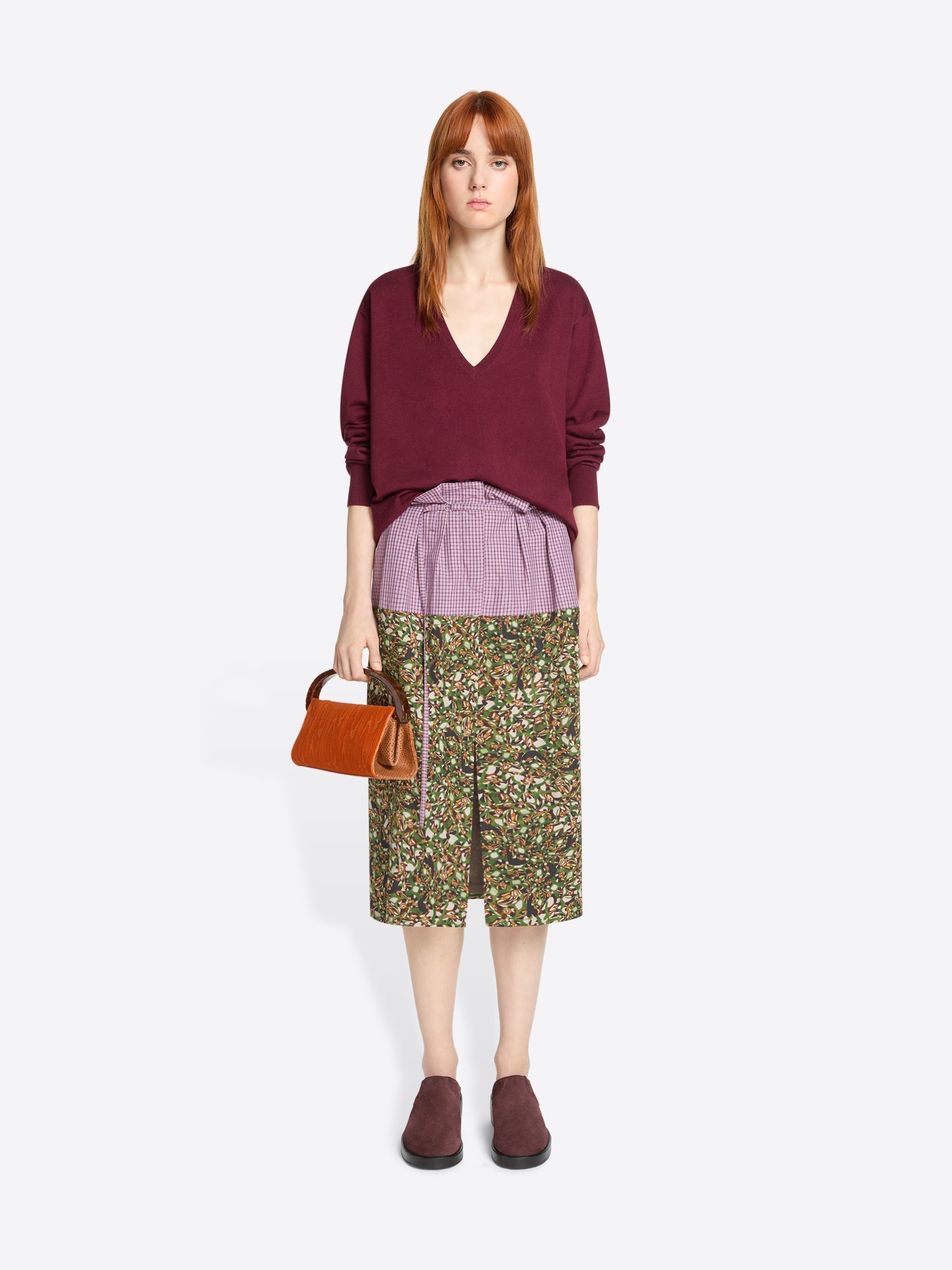 Suede Workwear Mules