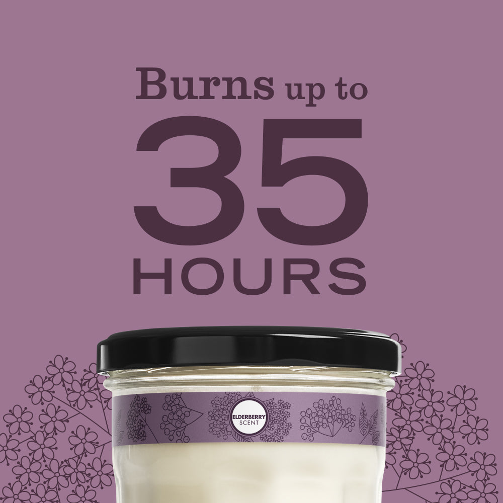 Mrs. Meyer's Elderberry Large Scented Soy Candle