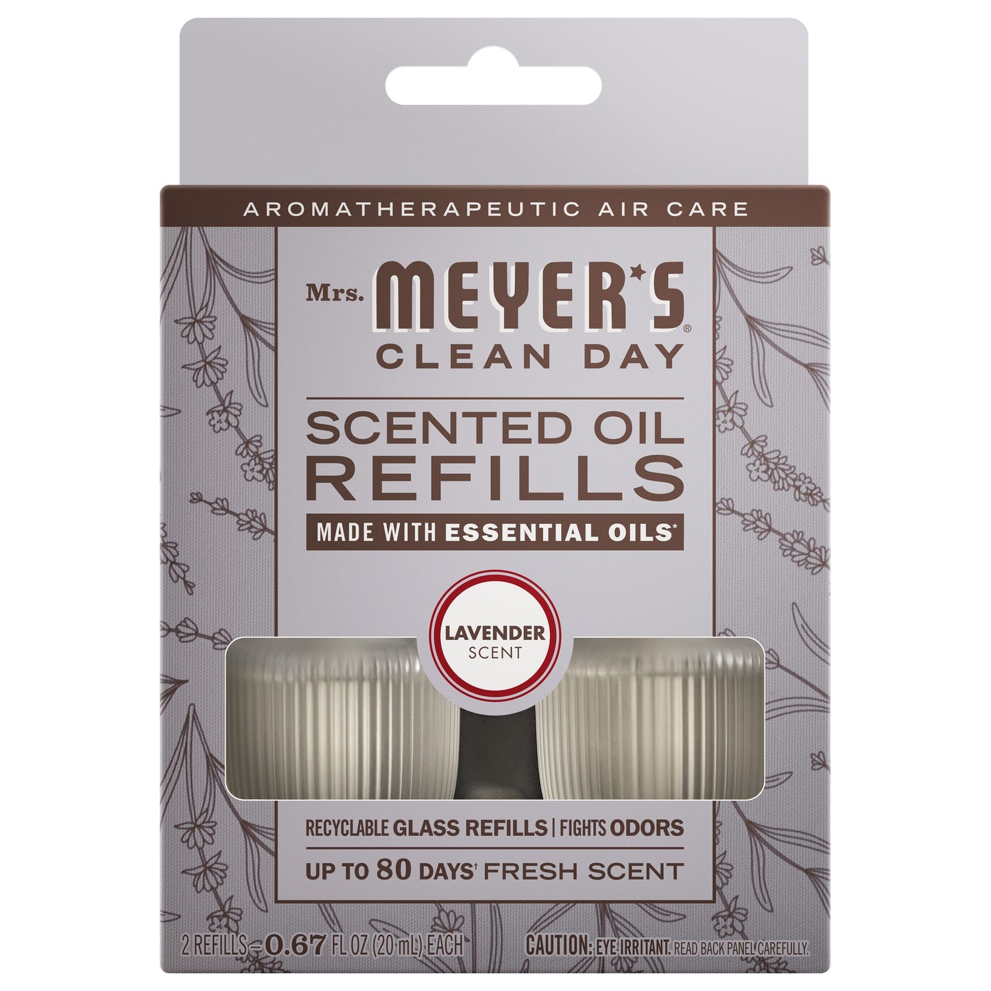Mrs. Meyer's Lavender 2-Pack Plug-In Scented Oil Refills