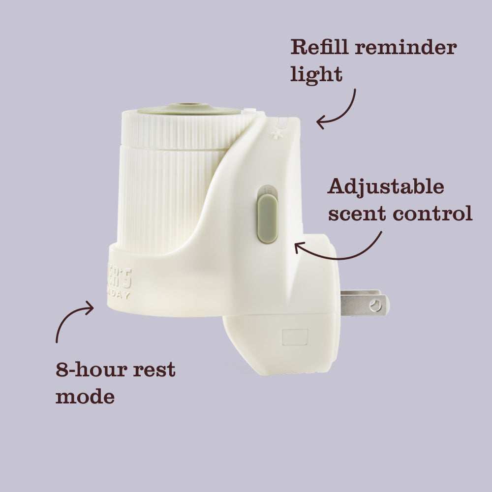 Mrs. Meyer's Lavender Plug-In Oil Warmer with Scented Refill