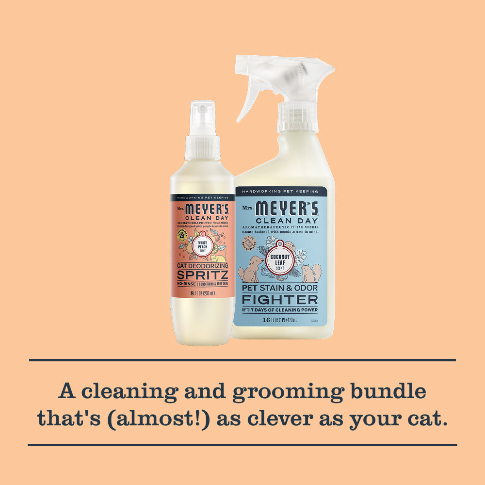 Mrs. Meyer's Cat Care Cleaning Set