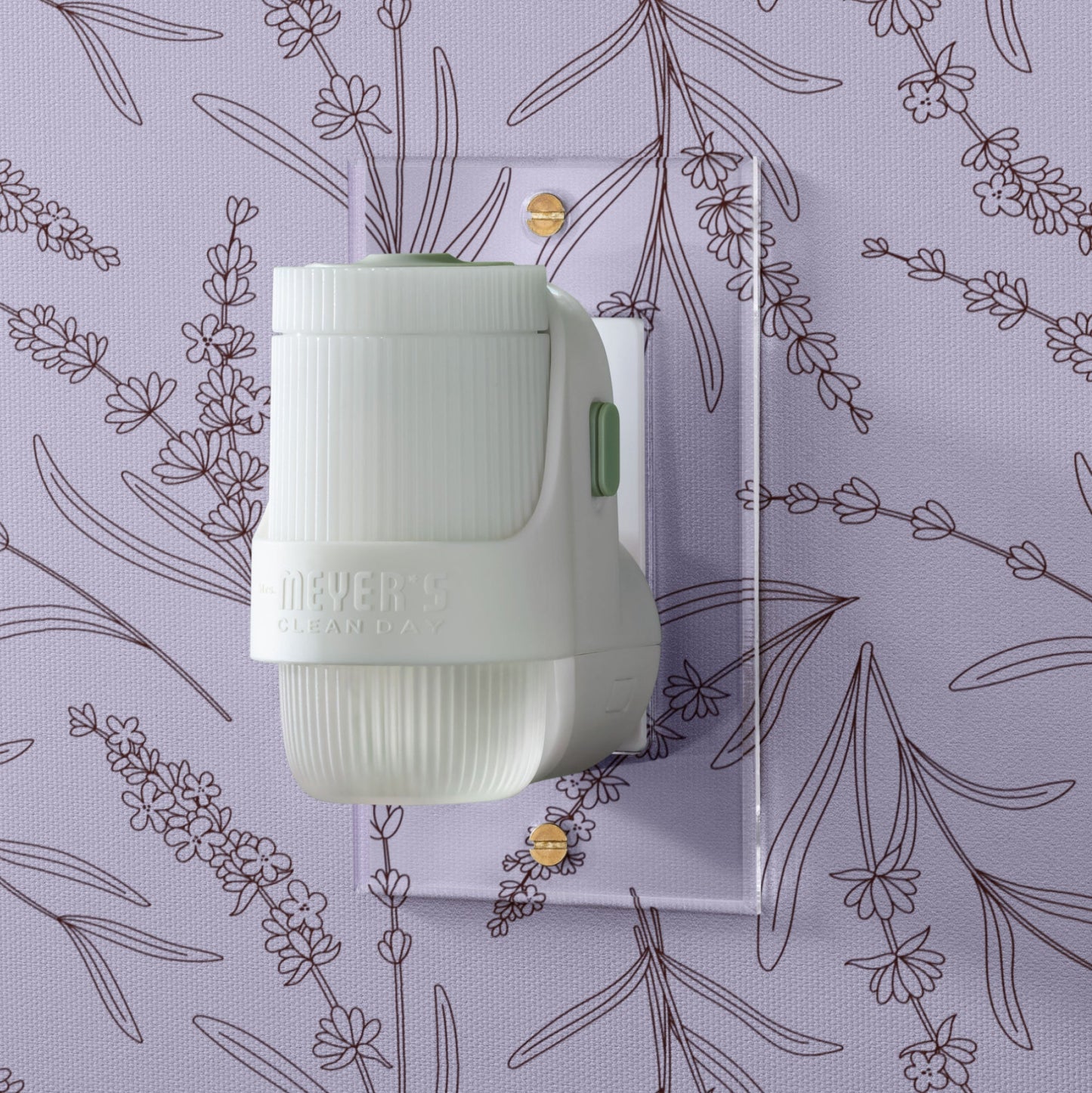 Mrs. Meyer's Lavender Plug-In Oil Warmer with Scented Refill