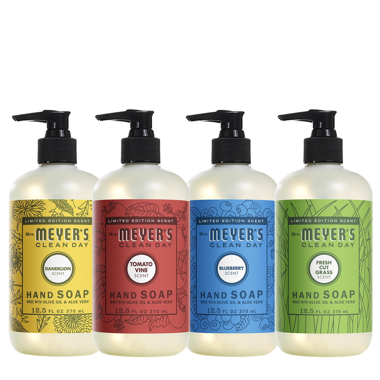 Mrs. Meyer's Summer Seasonal Liquid Hand Soap Collection
