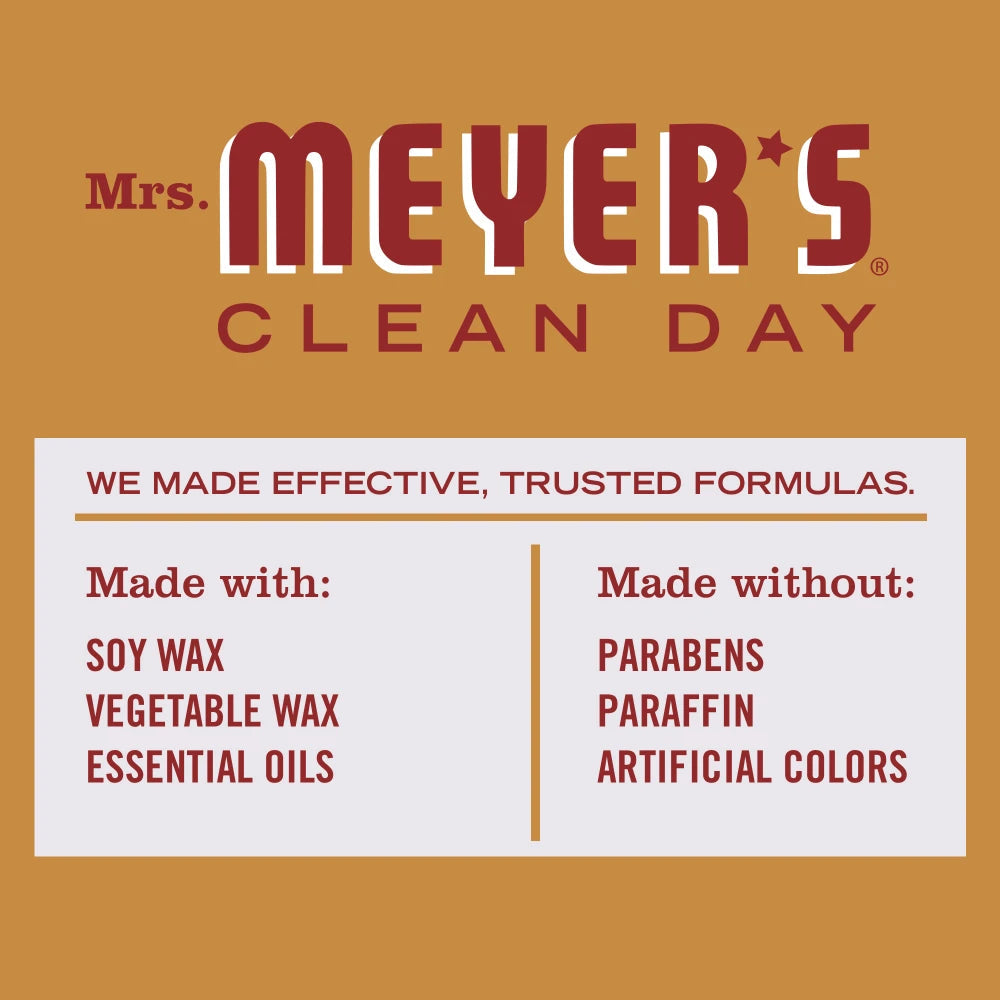 Mrs. Meyer's Apple Cider Large Scented Soy Candle