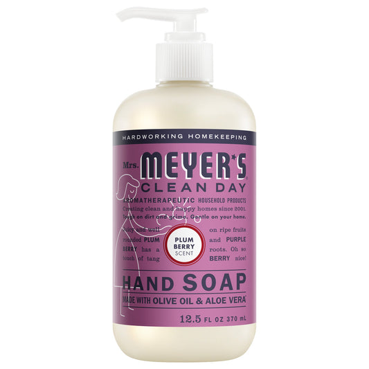 Mrs. Meyer's Plum Berry Garden-Scented Liquid Hand Soap