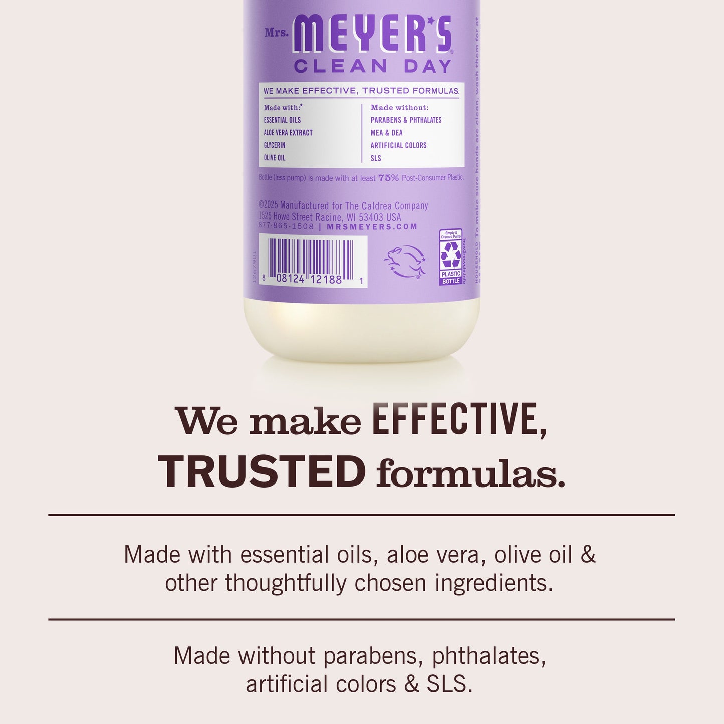 Mrs. Meyer's Violet Garden-Scented Liquid Hand Soap