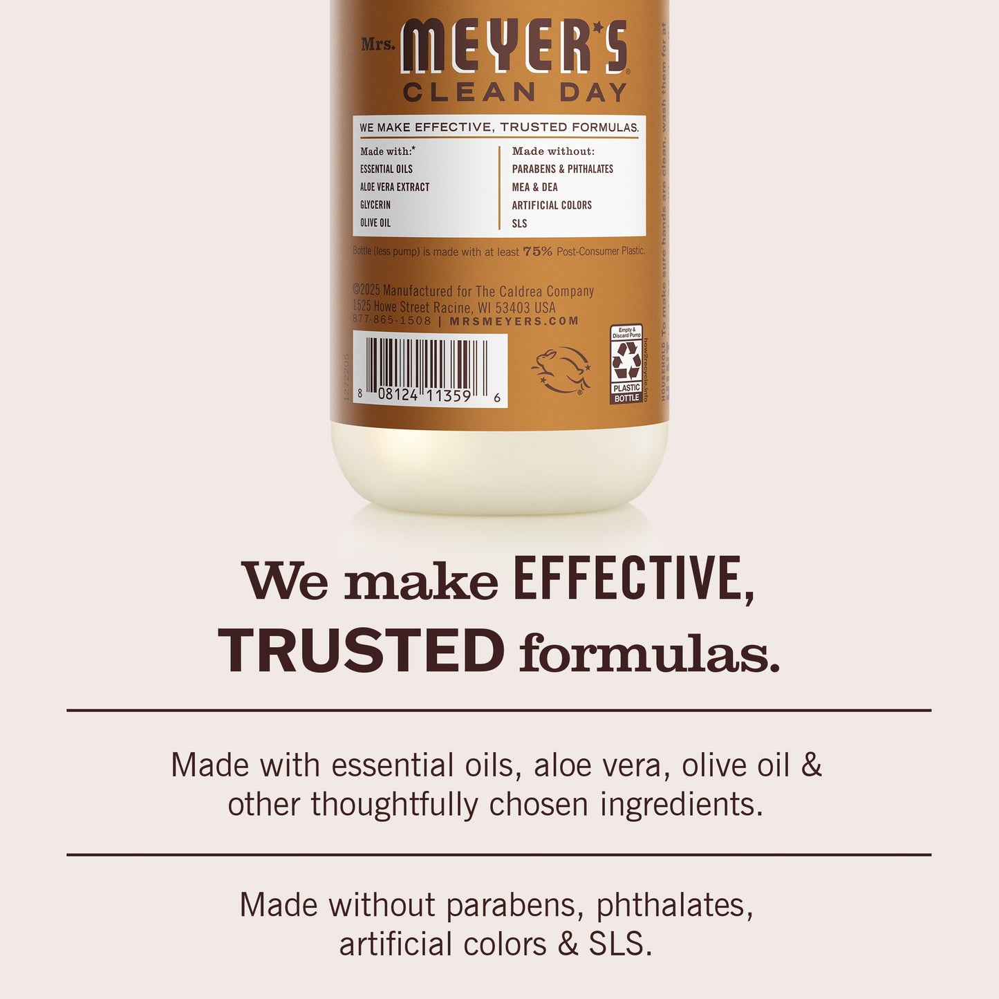 Mrs. Meyer's Acorn Spice 3-Count Liquid Hand Soap Bundle