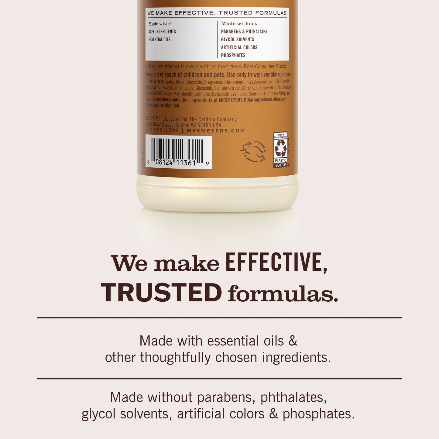 Mrs. Meyer's Acorn Spice Everyday Multi-Surface Cleaning Spray