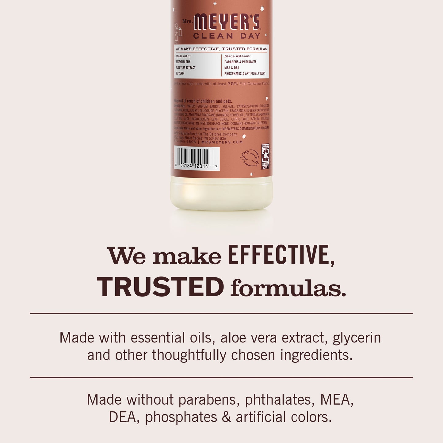 Mrs. Meyer's Gingerbread 3-Count Liquid Dish Soap Bundle