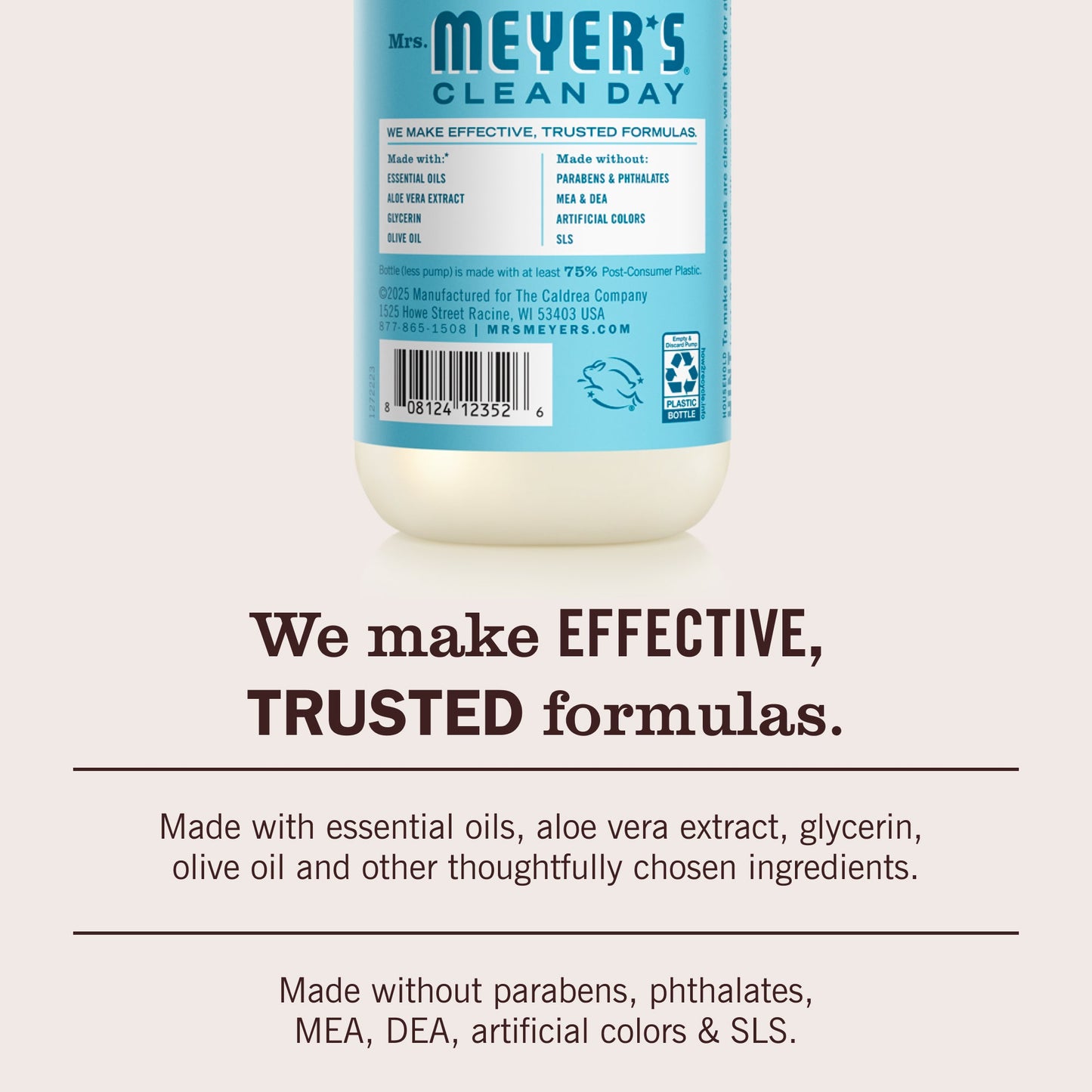 Mrs. Meyer's Dewdrop Garden-Scented Liquid Hand Soap