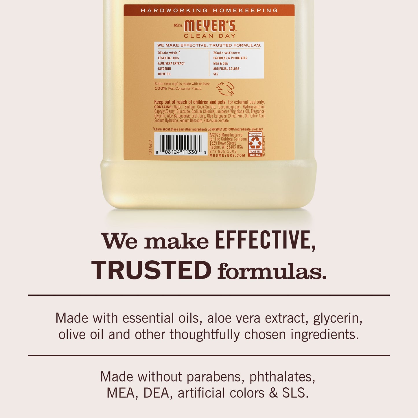 Mrs. Meyer's Oat Blossom Refill for Liquid Hand Soap