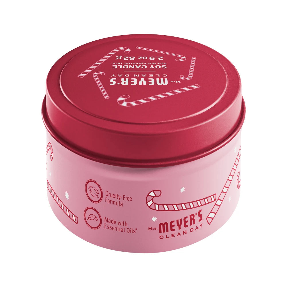 Mrs. Meyer's Peppermint Garden-Scented Tin Candle