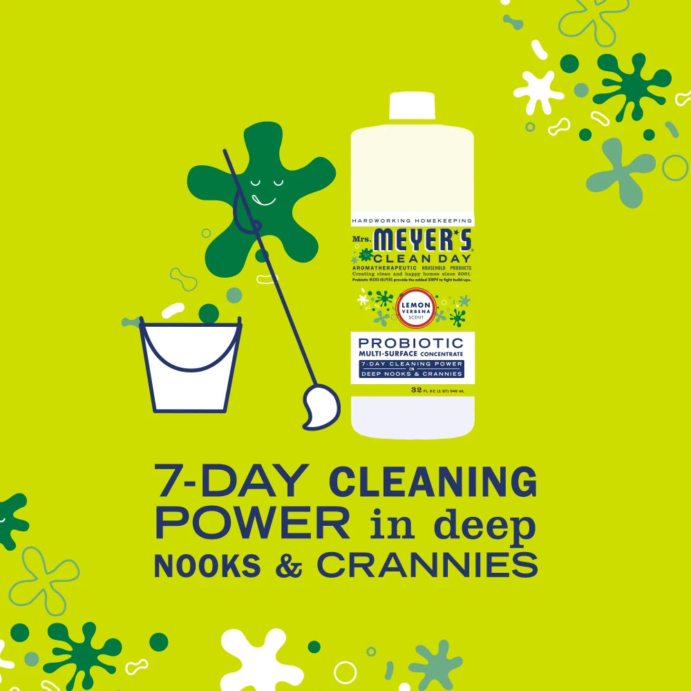 Mrs. Meyer's Lemon Verbena Concentrated Probiotic Multi-Surface Cleaner