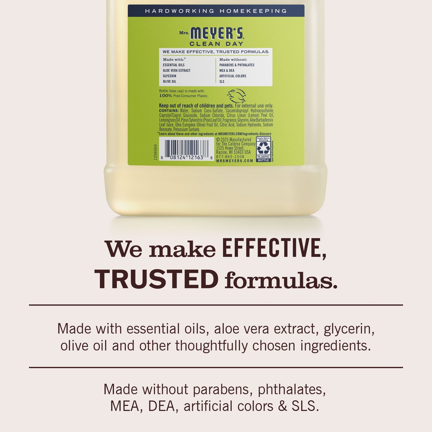 Mrs. Meyer's Lemon Verbena Refill for Liquid Hand Soap
