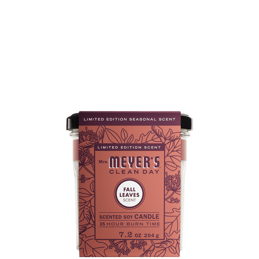 Mrs. Meyer's Fall Leaves Large Scented Soy Candle