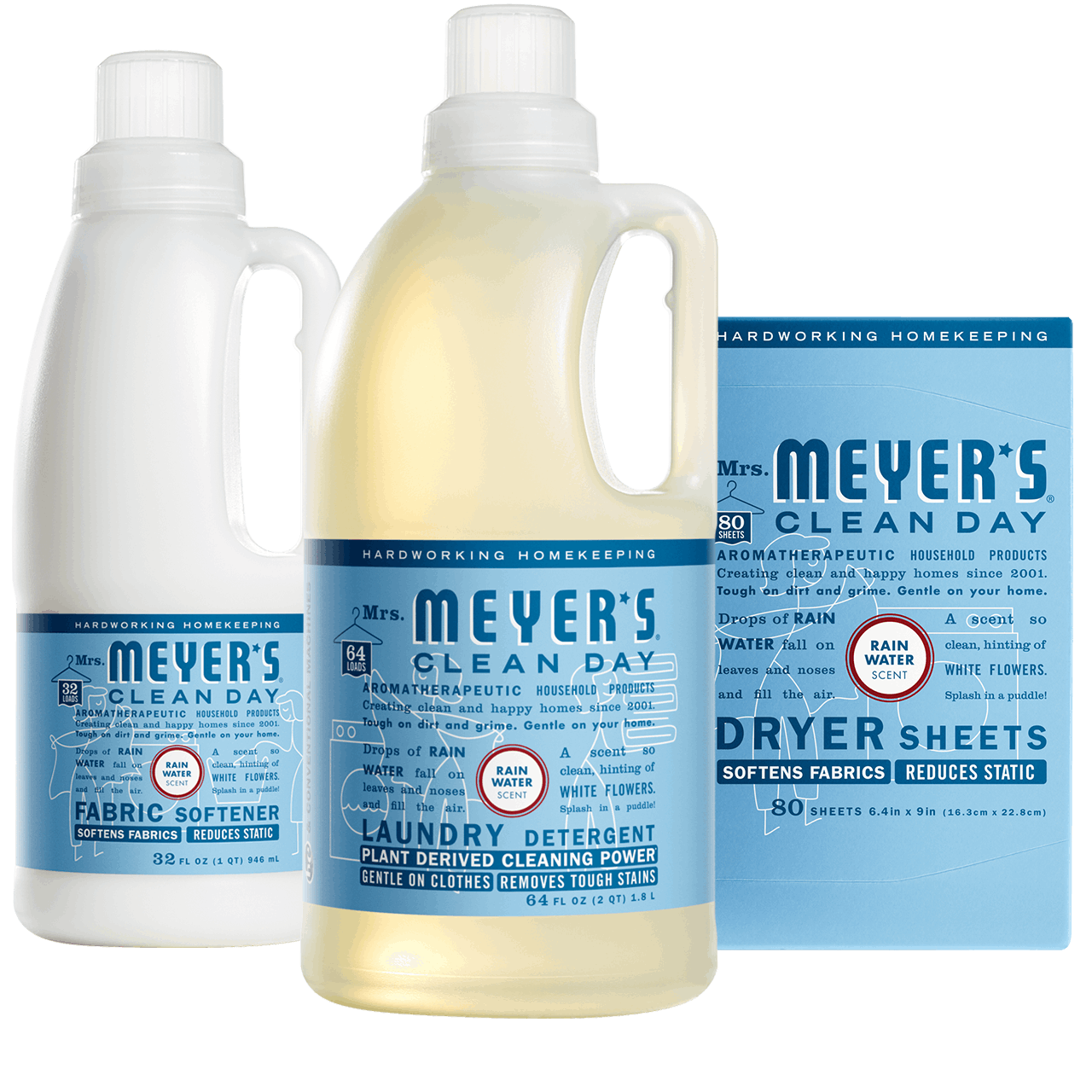 Mrs. Meyer's Rain Water Laundry Care Set
