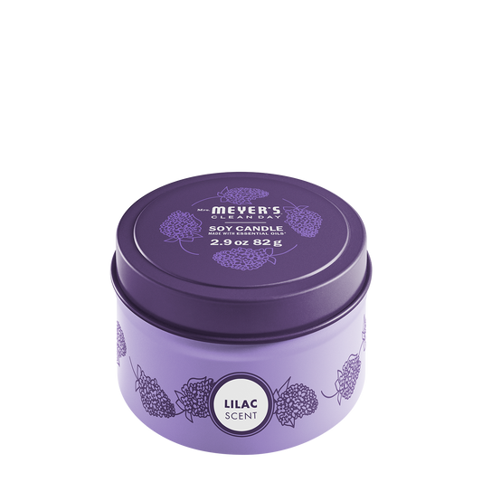 Mrs. Meyer's Lilac Garden-Scented Tin Candle