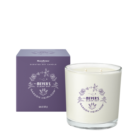 Mrs. Meyer's Moonflower Heirloom Garden-Scented Candle