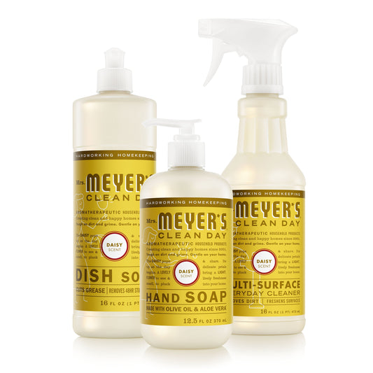 Mrs. Meyer's Daisy Essential Kitchen Cleaning Set