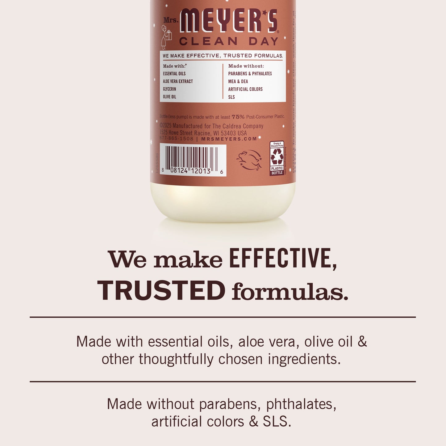 Mrs. Meyer's Gingerbread Garden-Scented Liquid Hand Soap