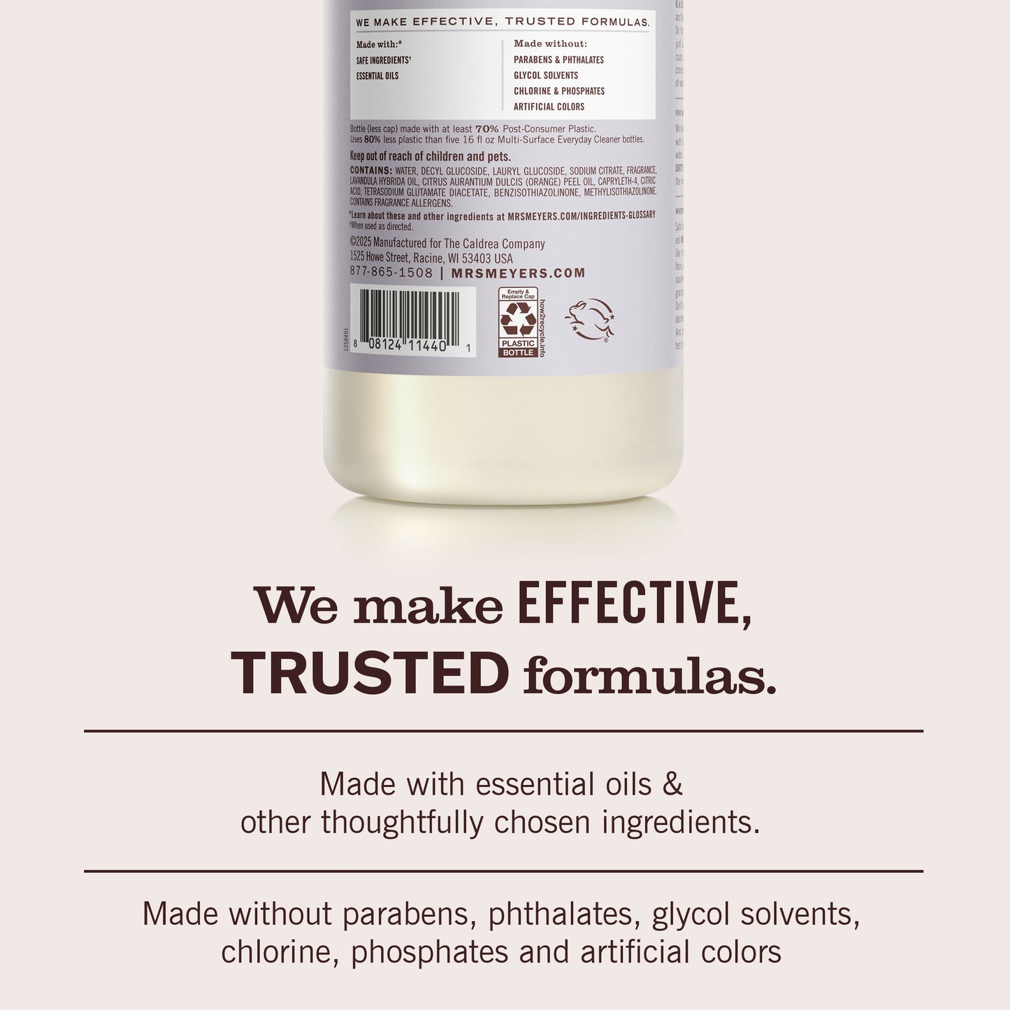 Mrs. Meyer's Lavender Concentrated Multi-Surface Cleaner