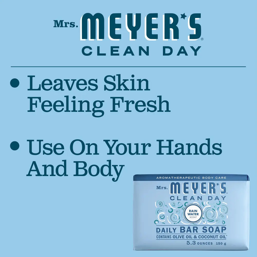 Mrs. Meyer's Rain Water Everyday Bar Soap