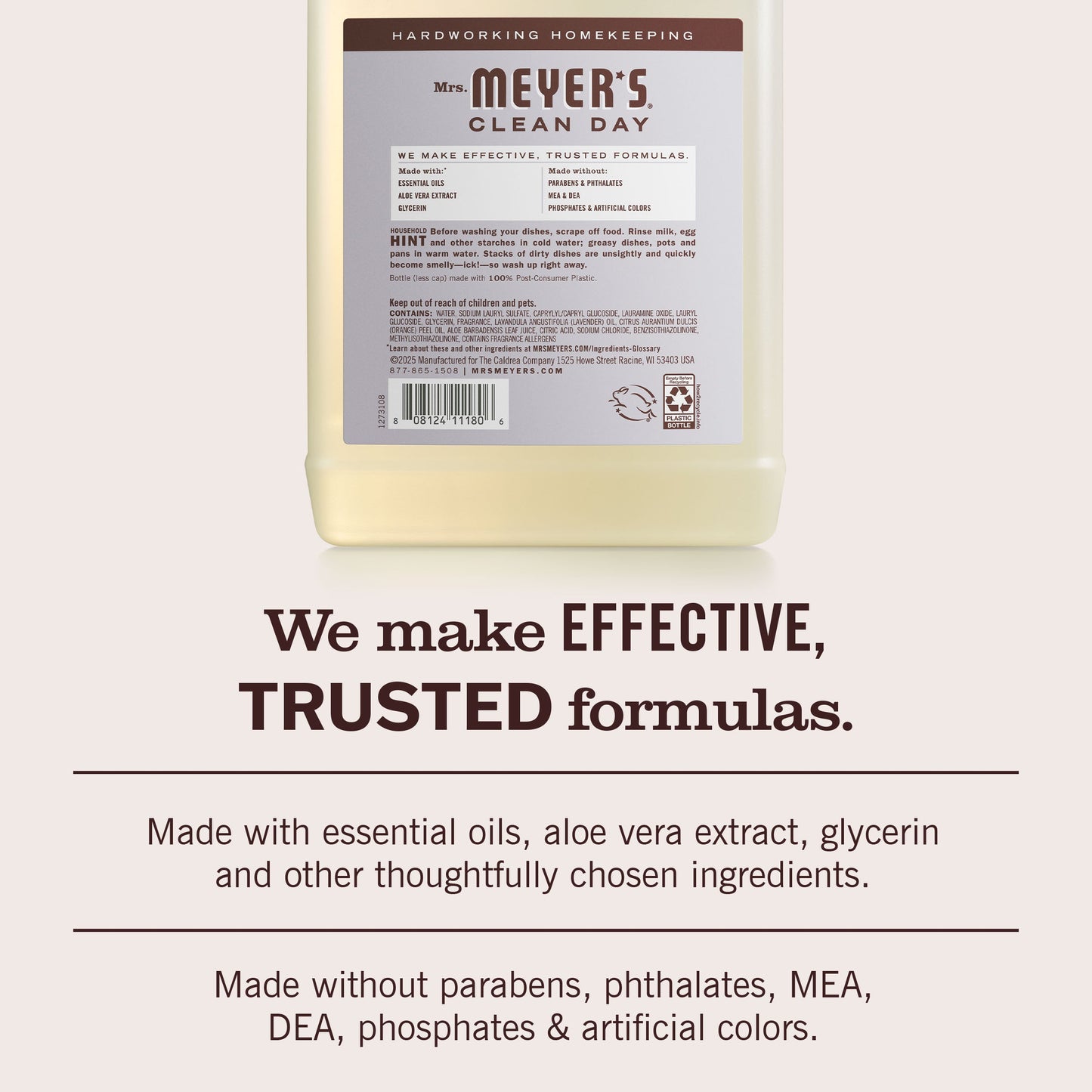 Mrs. Meyer's Lavender Refill for Liquid Dish Soap