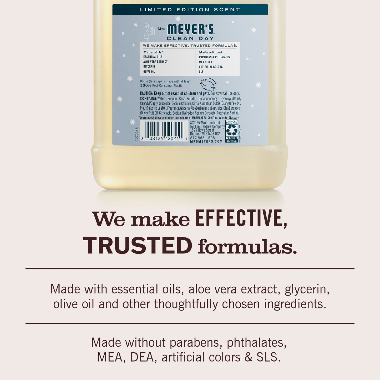 Mrs. Meyer's Snowdrop Refill for Liquid Hand Soap