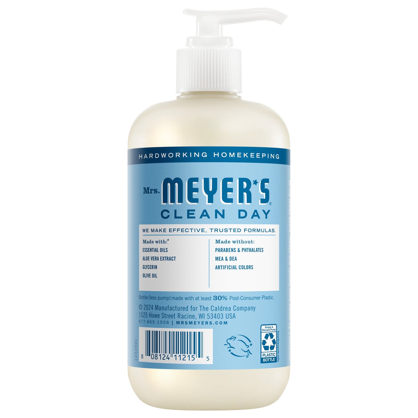 Mrs. Meyer's Rain Water Garden-Scented Liquid Hand Soap